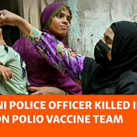 Pakistani Police Officer Killed In Attack On Polio Vaccine Team