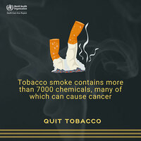WHO urges members to curb tobacco consumption under "Unmasking the Appeal" theme