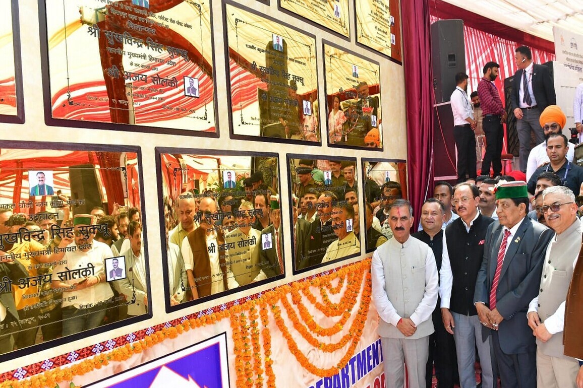 Himachal CM Sukhu inaugurates 17 projects worth Rs 190 crore