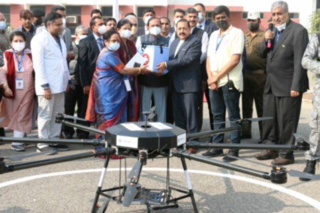 India Tests Drone Deliveries for COVID-19 Vaccines in Remote Jammu