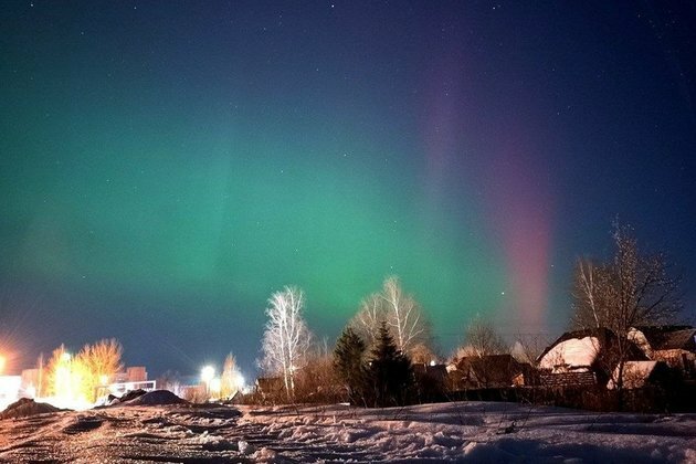 Northern lights deliver spectacular show over Russia