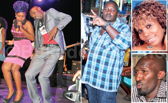 Titie ne Katongole ku siteegi. Kati basigadde kuyimba bombi naye ebya laavu tewakyali. Wakati ye musuubuzi Deo eyapasudde Titie Titie ne Katongole ku siteegi. Kati basigadde kuyimba bombi naye ebya laavu tewakyali. Wakati ye musuubuzi Deo eyapasudde Titie