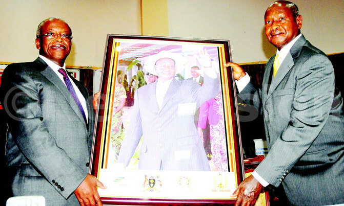 Today in history: Museveni, Mbabazi honour each other Today in history: Museveni, Mbabazi honour each other
