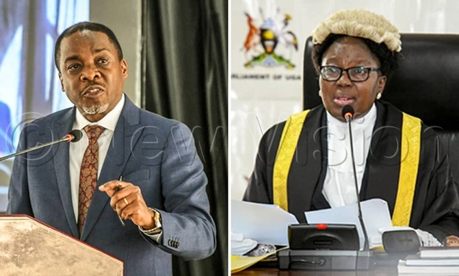 Kadaga, Attorney General clash over sh10b Kadaga, Attorney General clash over sh10b