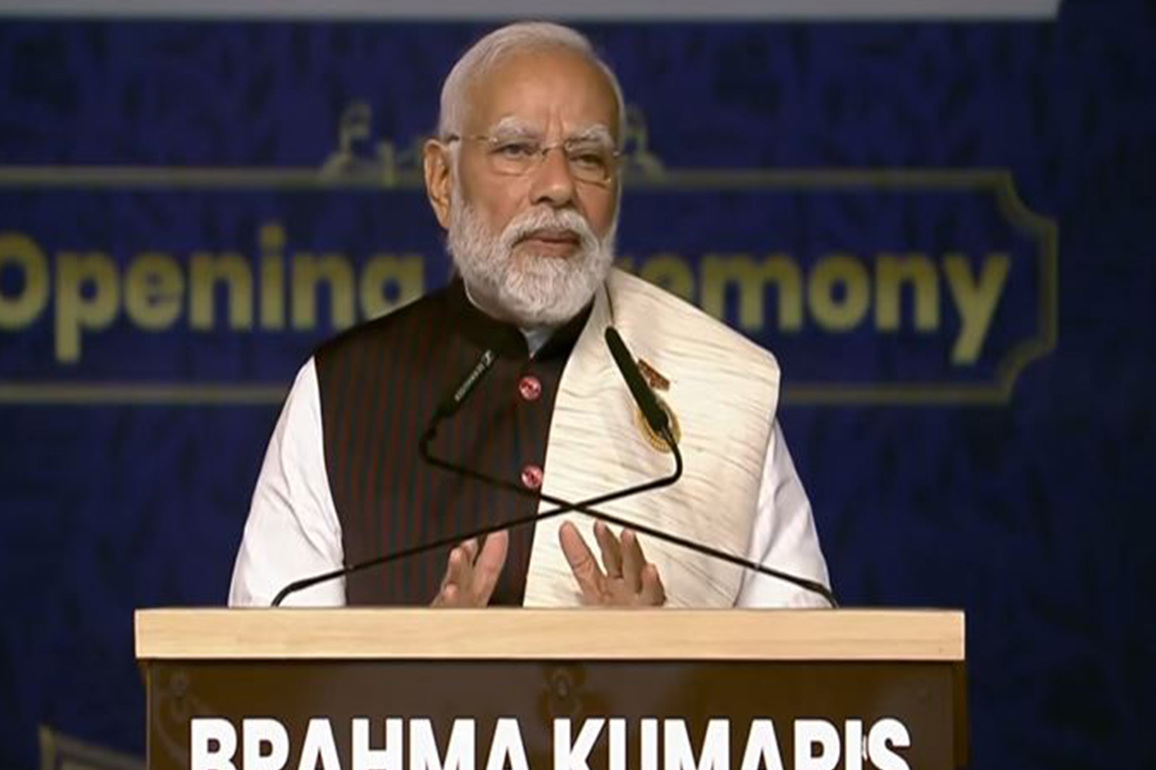 "In the Viksit Bharat movement, the role of Brahma Kumaris is important," says PM Modi on Shanti Shikhar's inauguration