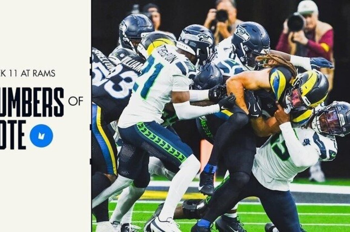 12 Numbers Of Note From The Seahawks' Week 11 Loss To The Rams