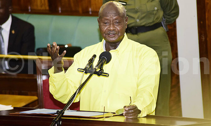 What Museveni said in state of security address What Museveni said in state of security address