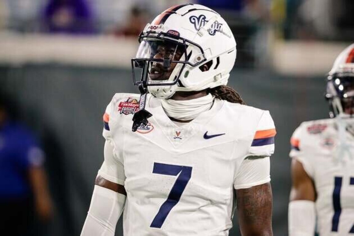 WR Jahmal Edrine no longer on Virginia roster after rape, abduction charges