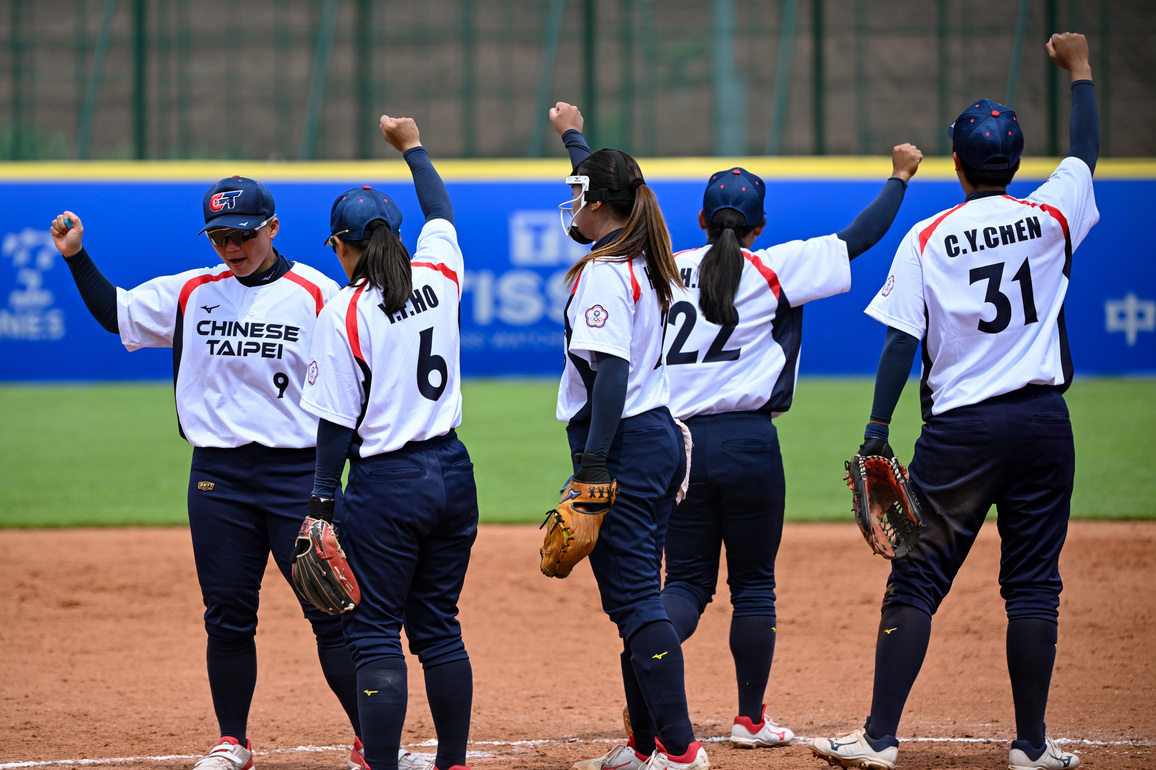 (SP)CHINA-CHENGDU-THE WORLD GAMES 2025-SOFTBALL-WOMEN'S PRELIMINARY ROUND-TPE VS CHN (CN)