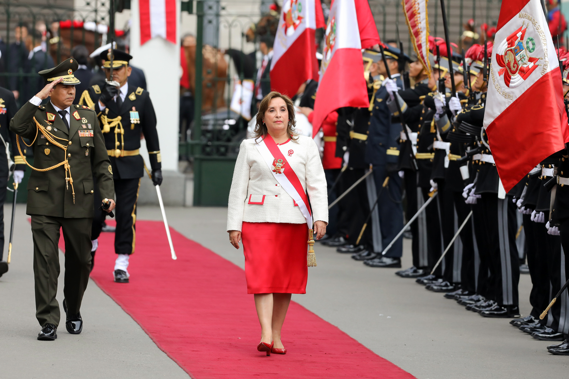 PERU-LIMA-PRESIDENT-INDEPENDENCE- ANNIVERSARY