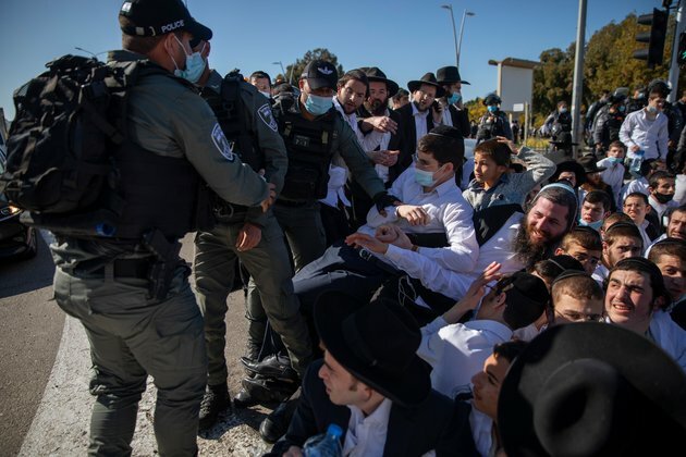 Israeli Police Clash with Ultra-Orthodox Over COVID Restrictions