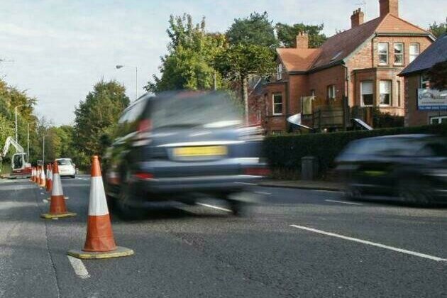 Road improvement scheme for Forthriver Road, Belfast