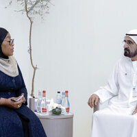 Mohammed bin Rashid meets with President of Tanzania on second day of World Governments Summit