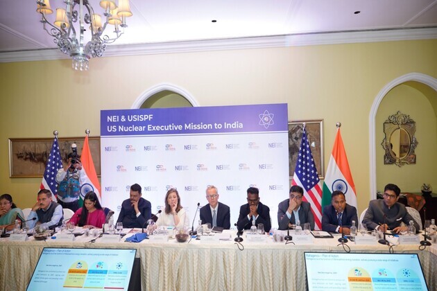 Nuclear Energy Institute- USISPF concludes successful US nuclear executive mission to India