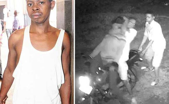 Agambibwa okuba Omutemu era omubbi Mugisha. Kkamera nga bwe yakwata Mugisha ng’atuga Mulindwa. Agambibwa okuba Omutemu era omubbi Mugisha. Kkamera nga bwe yakwata Mugisha ng’atuga Mulindwa.