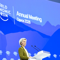 SWITZERLAND-DAVOS-WEF ANNUAL MEETING 2026-URSULA VON DER LEYEN-SPECIAL ADDRESS