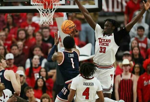 No. 13 Texas Tech chases season sweep at No. 20 Arizona