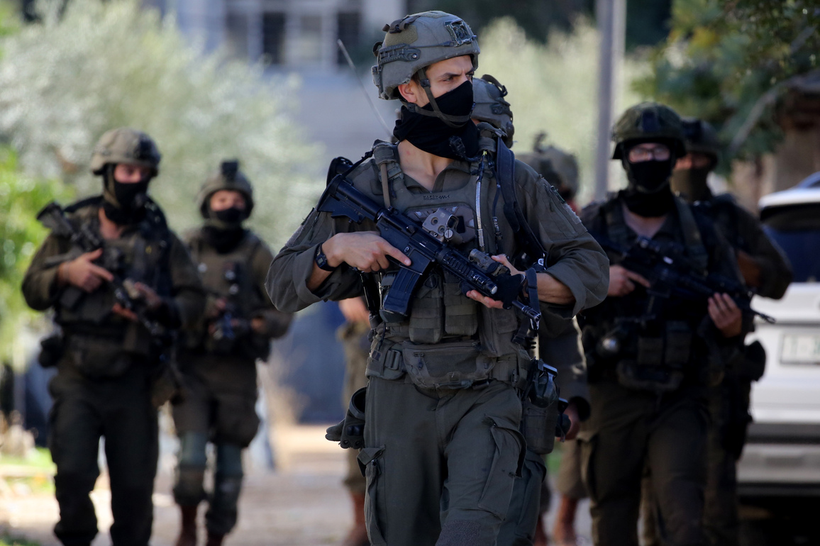 MIDEAST-WEST BANK-TUBAS-ISRAELI MILITARY OPERATION