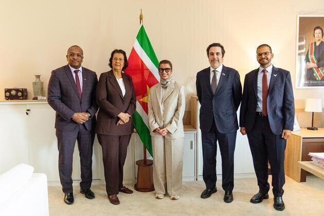 Noura Al Kaabi concludes official visit to Suriname to strengthen bilateral ties