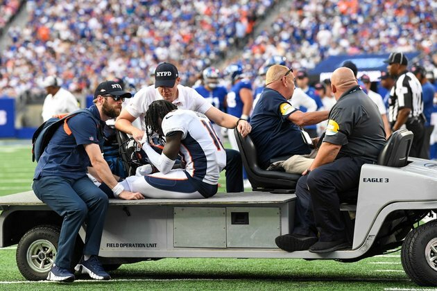 Broncos put WR Jerry Jeudy and CB Ronald Darby on IR