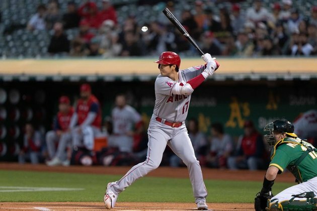 Shohei Ohtani gets final MVP audition against A's