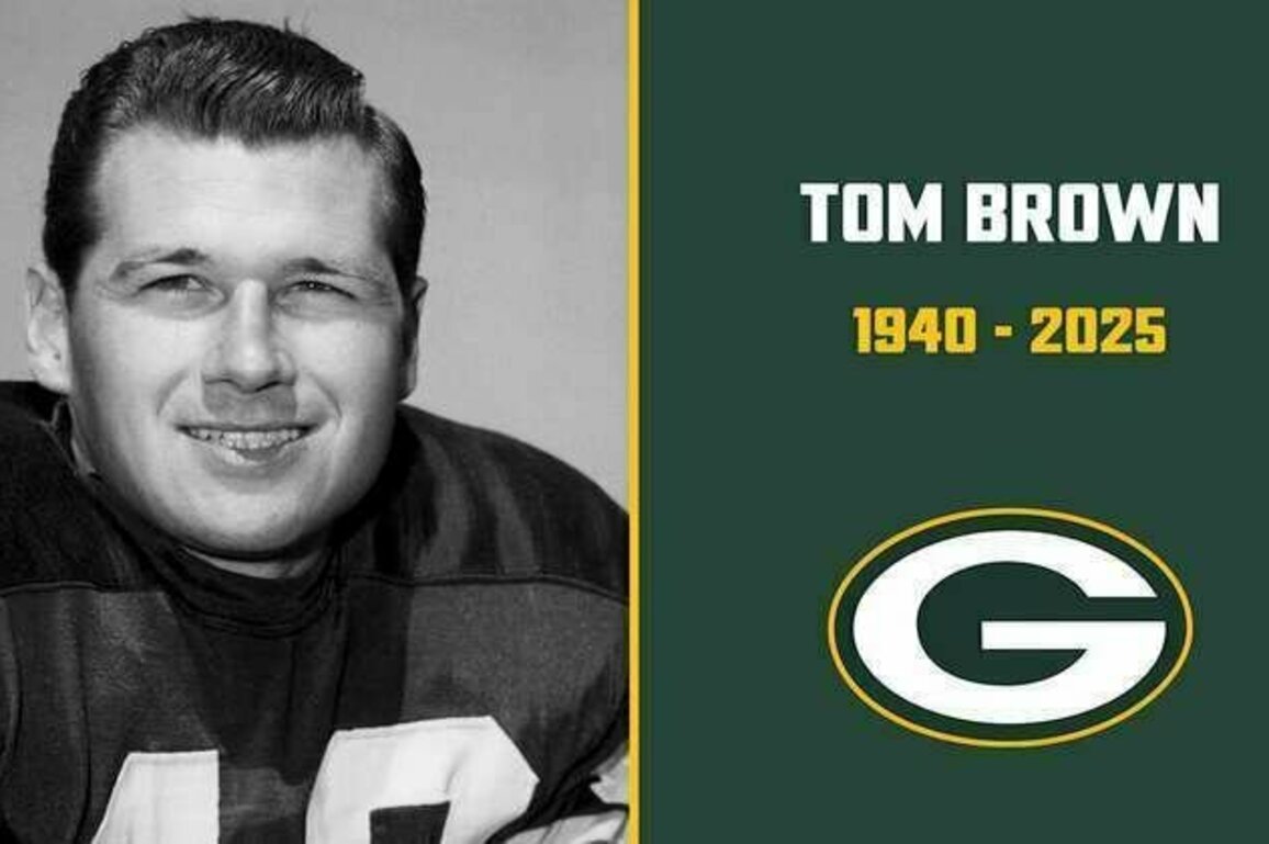 Lombardi-era safety Tom Brown dies at 84