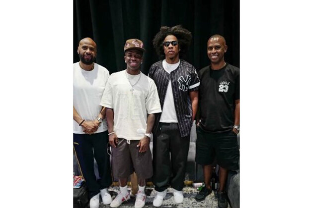 FIFA World Cup 2026: Brazil striker Vinicius Jr meets iconic rapper Jay-Z