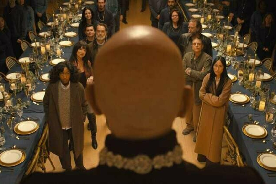 Opus: clunky satire about an evil celebrity cult has plenty to say - it just doesn't know how to say it