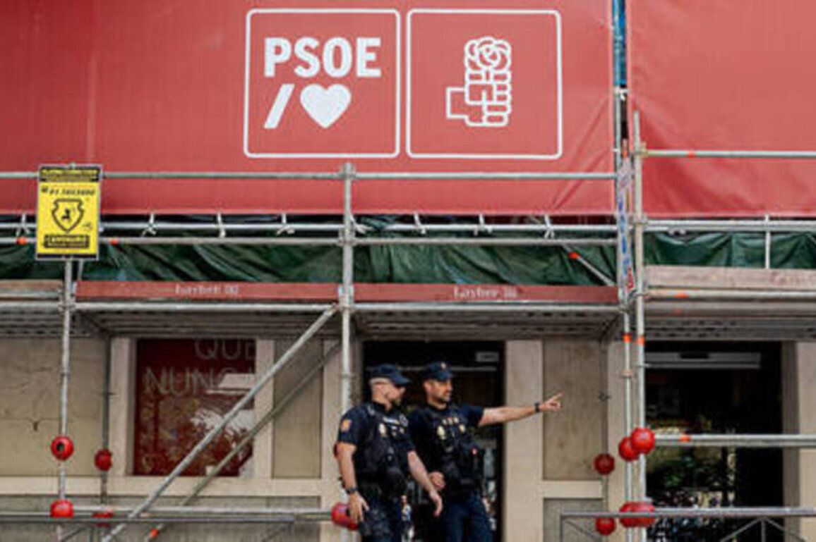 Spanish police raid ruling party following graft allegations