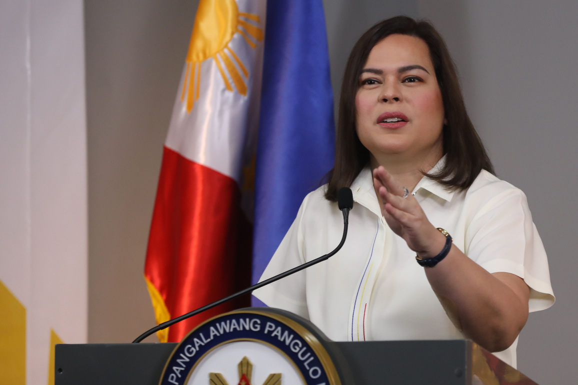 PHILIPPINES-MANDALUYONG-VICE PRESIDENT-PRESS BRIEFING