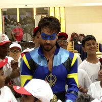 Tiger Shroff dons 'Flying Jatt' costume after almost 8 years for dance workshop with cancer-battling children in Mumbai