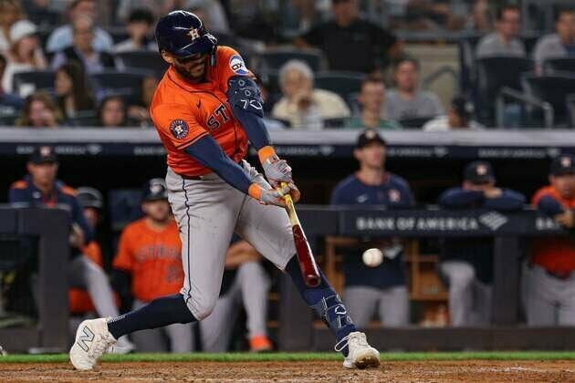 Carlos Correa, Astros pursue series win against Yankees