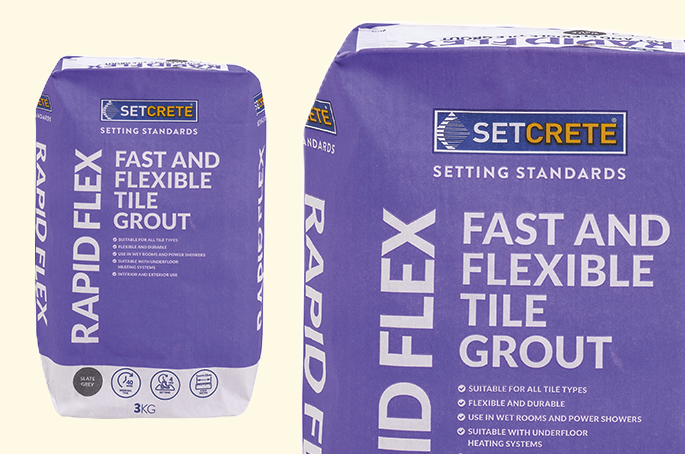 Setcrete Rapid Flex Tile Grout
