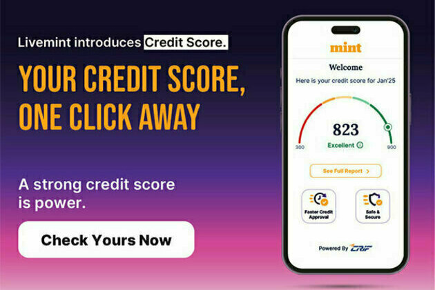 Check Your Credit Score with LiveMint