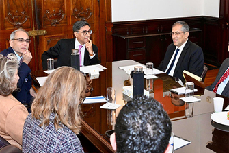 Foreign Secy, Deputy NSA interact with think tank experts in US