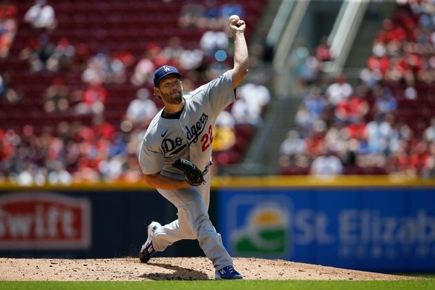 Behind Clayton Kershaw, Dodgers go for 4-game sweep of Padres