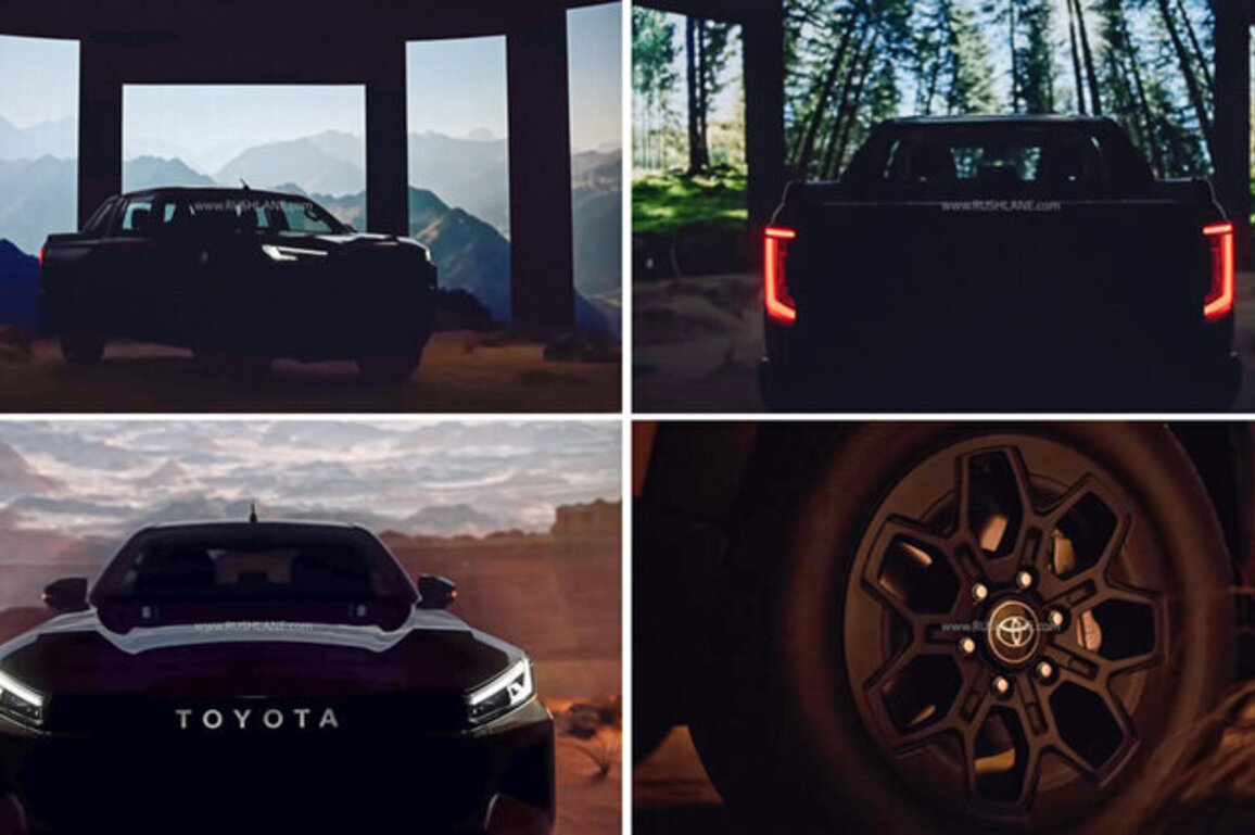 2026 Toyota Hilux Teasers Detailed, Official Reveal on 10th Nov