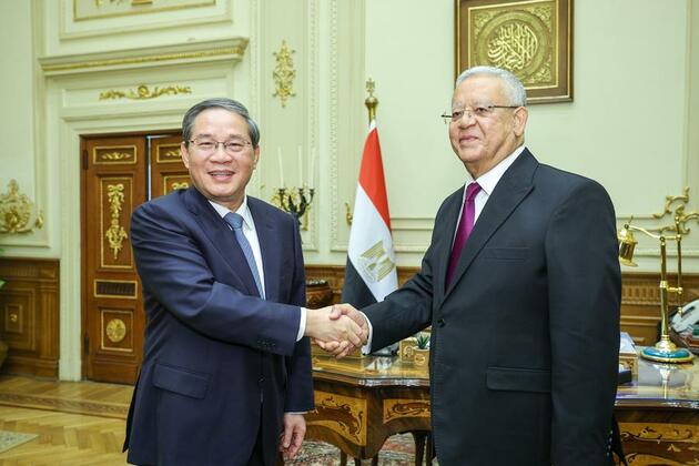 China, Egypt should consistently facilitate two-way trade, investment, Chinese premier says