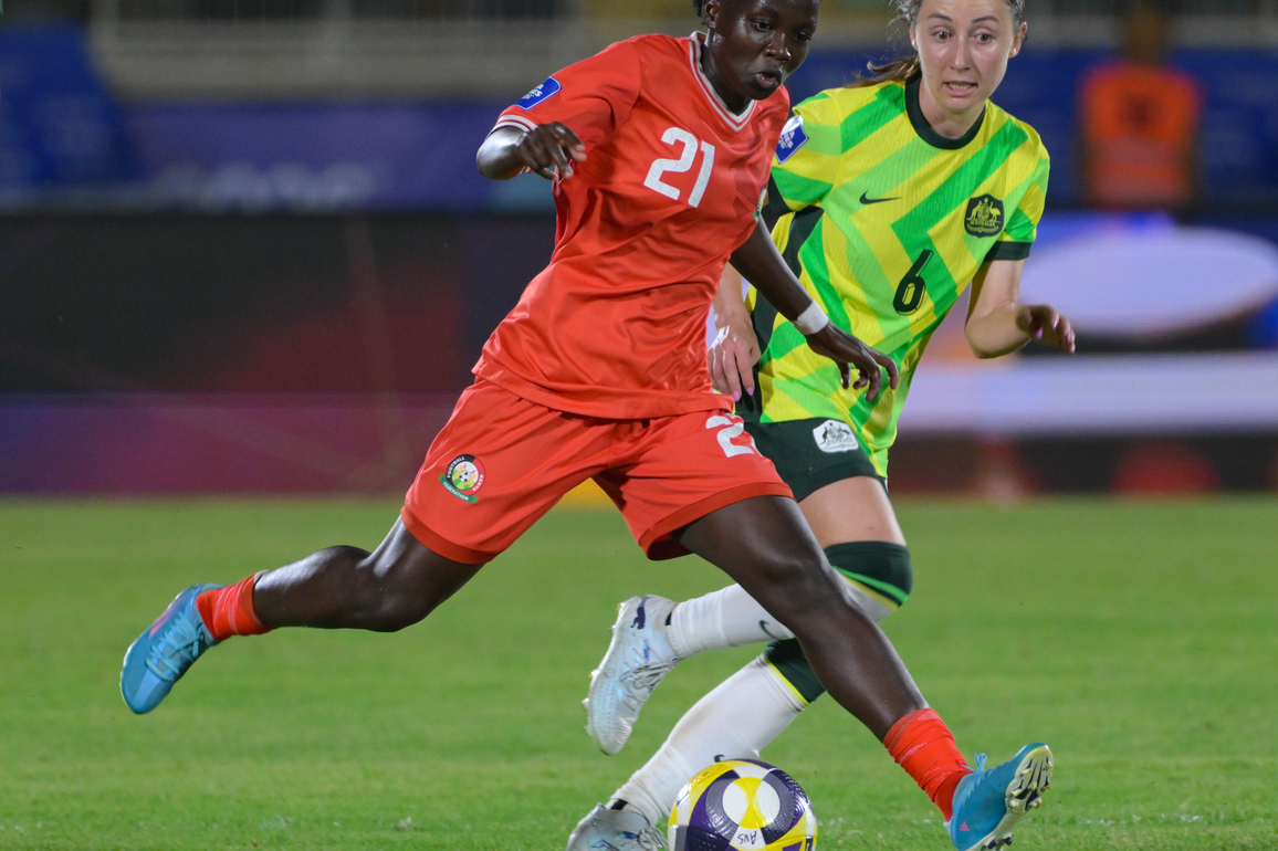 (SP)KENYA-NAIROBI-FOOTBALL-FIFA SERIES-AUSTRALIA VS KENYA