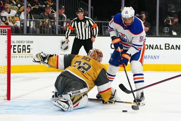 Oilers roll past Knights behind Ryan Nugent-Hopkins