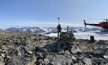 Mountain base station in Greenland. Photo: Greenland Resources