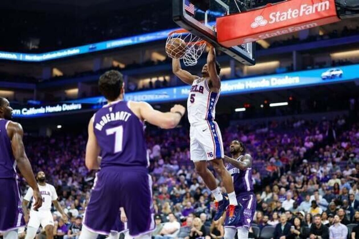 Sixers trio pours in 97 points en route to demolition of Kings