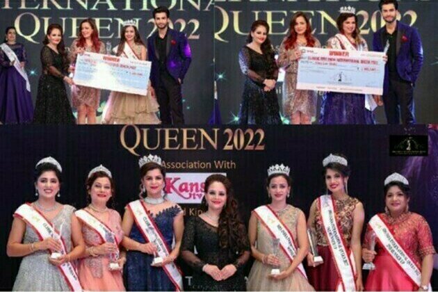 Pallavi Zadkar Tandon from Mumbai and Parul Sharma from Australia won Mrs India International Queen 2022