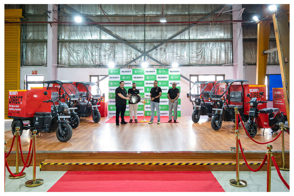 Zen Mobility and Delhivery Announce EV Partnership for Pan-India Deployment