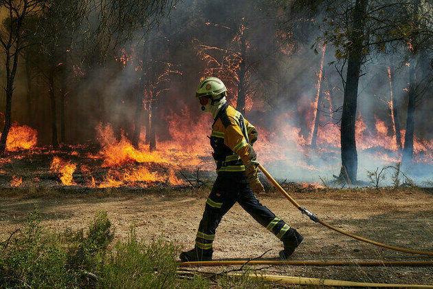 Europe engulfed in flames 