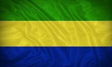 Gabonese national flag 