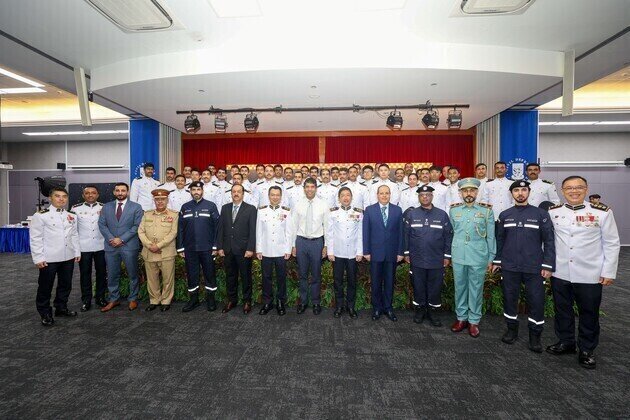 Abu Dhabi Civil Defence celebrates graduation of 24 participants of RCC Course in Singapore