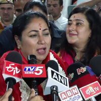 Delhi CM Rekha Gupta offers prayers at Tirupati Balaji Temple during Brahmotsavam
