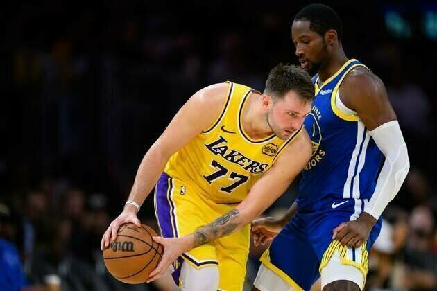 Lakers G Luka Doncic downplays injury concerns after opener