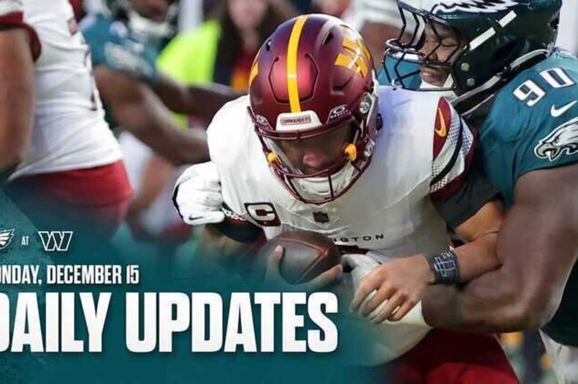 Jayden Daniels' season is over | Eagles at Commanders Daily Updates